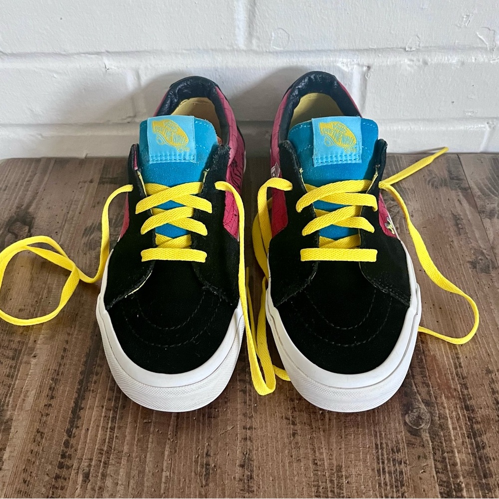 ❌SOLD❌ Vans Sk8-Low El Barto The Simpsons, Women’s SZ 8.5 GUC - Picture 5 of 10